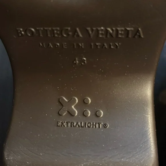 Bottega Veneta Flash Rubber Slipper color Liana size 43 display picture 3